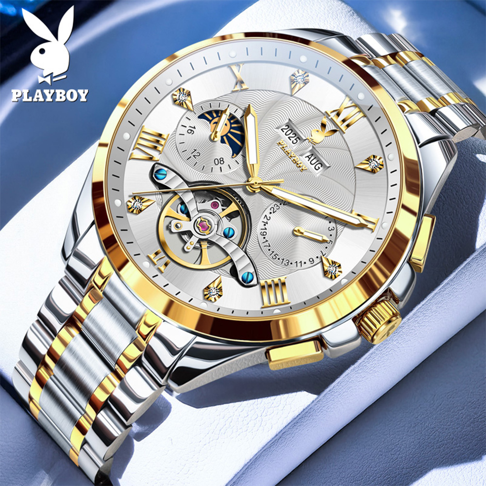 Rolex Watch Daytona - PLAYBOY 3090 Lüks erkek Otomatik Mekanik