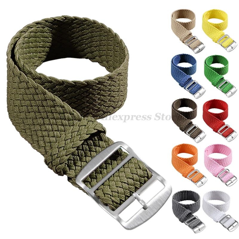 Perlon Strap Woven - Dokuma Naylon Kayış Perlon Saat Kayışı