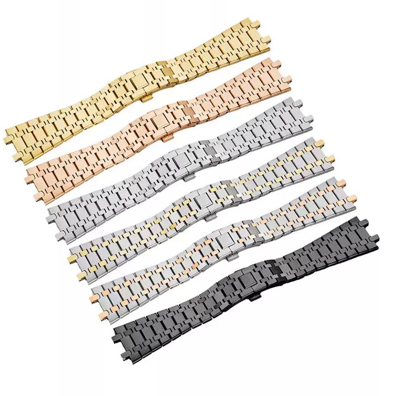 Audemars Piguet Watch Royal Oak - Kordonlu saat 21mm 26mm Erkek Kadın