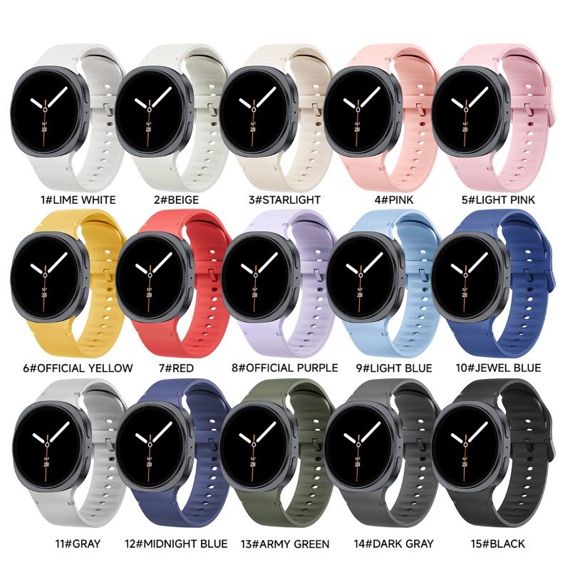 20/22mm Silikon Kordon Samsung - Silicone Watch Band 22Mm incelemesi ve fiyatı