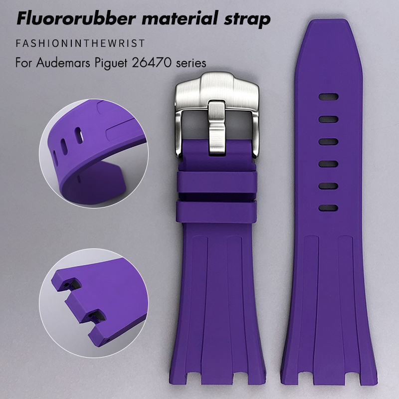 28mmX20mm FKM Flororubber Kord - Audemars Piguet Watch Royal Oak Offshore incelemesi ve fiyatı