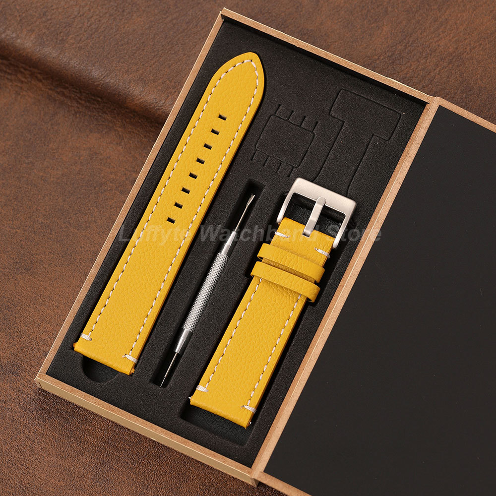 Çift Taraflı Litchi Doku Kayış - Leather Strap Quick Release incelemesi ve fiyatı